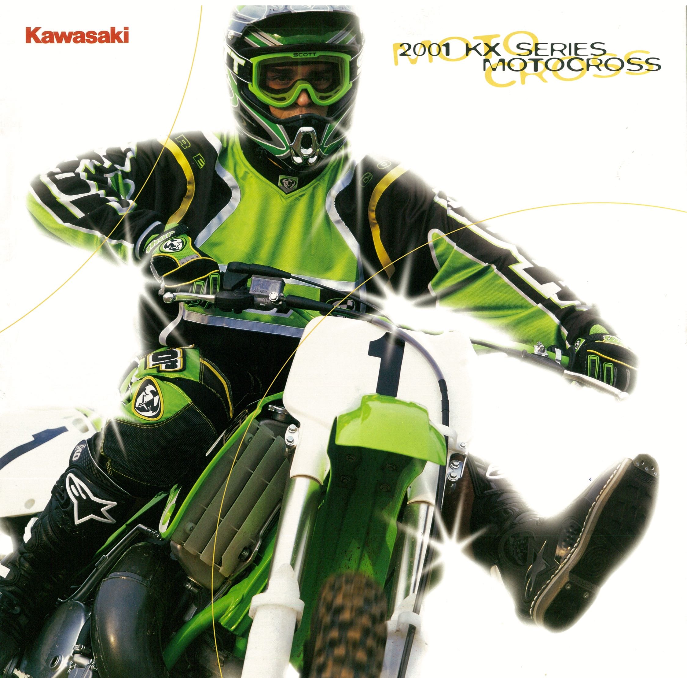 1994 Kawasaki KX60 KX80 KX80-II KX100 Motorcycle Owner's Manual 94 OM KAWASAKI 